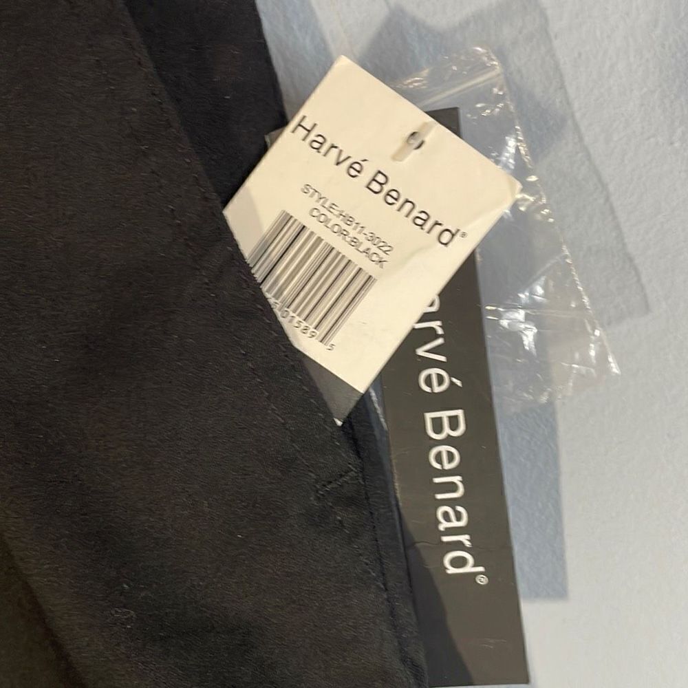 Harve Bernard Black Dress Capri Pants Size 6